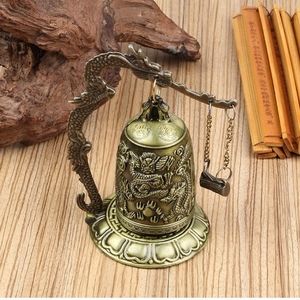 Engraved Dragon Bell 5in